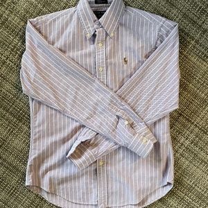 Purple striped Ralph Lauren button down